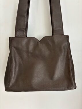 Bertotti Classic Brown Leather Shoulder Bag